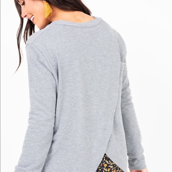 Cross Over Cardigan Sweater - Agnes & Dora - Picture 2 of 3